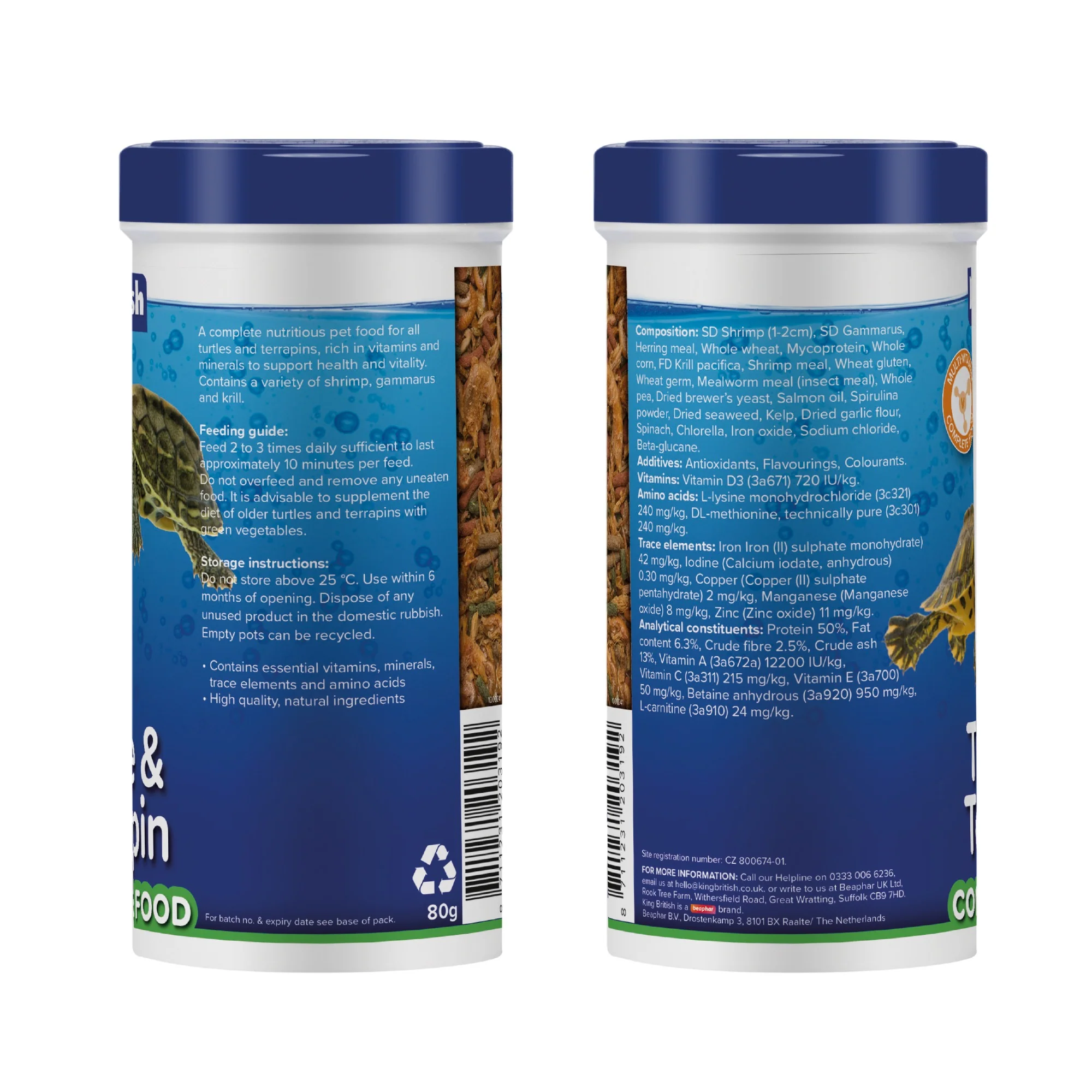 King British Turtle & Terrapin Food - Image 3