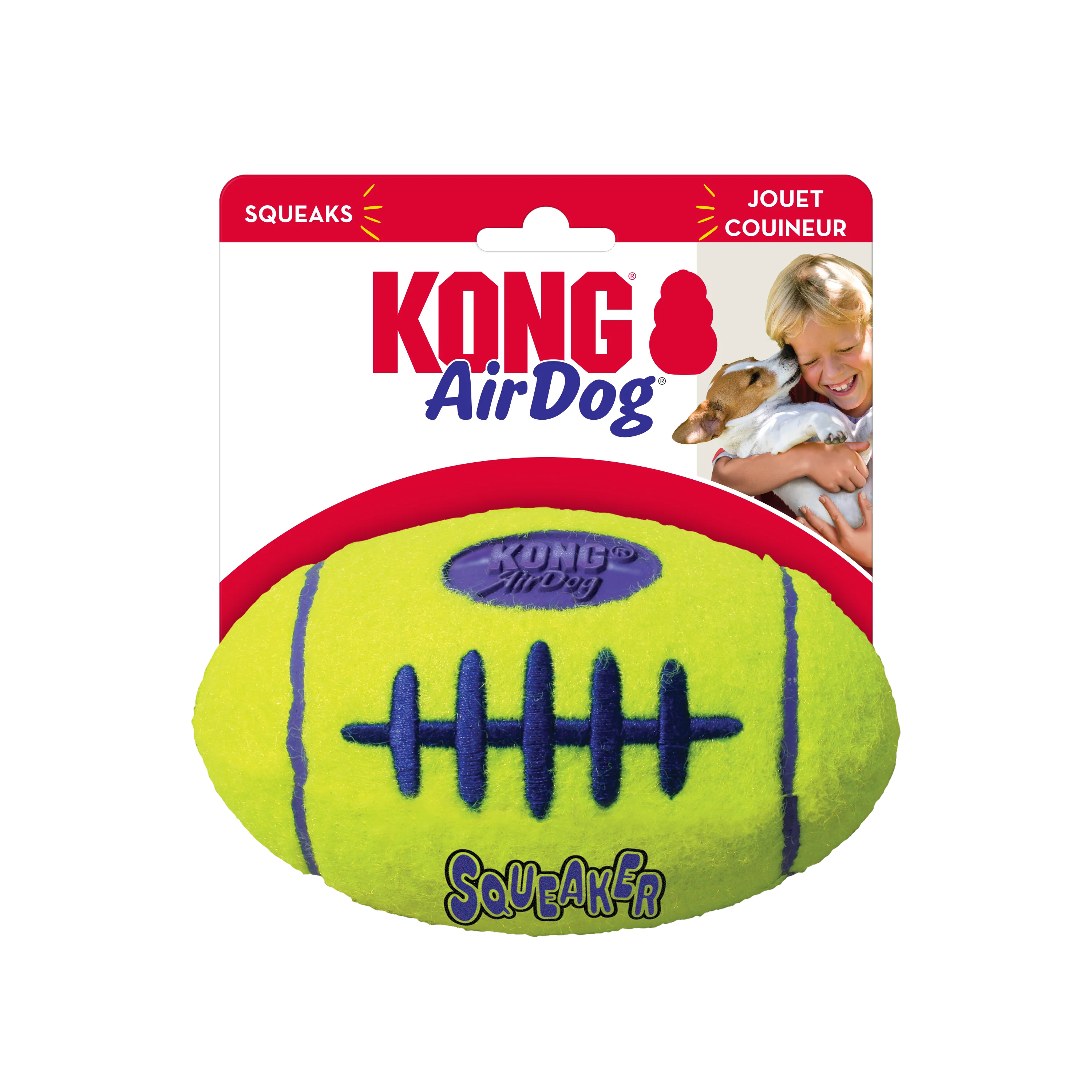 KONG Air Dog Squeaker Football - Image 3