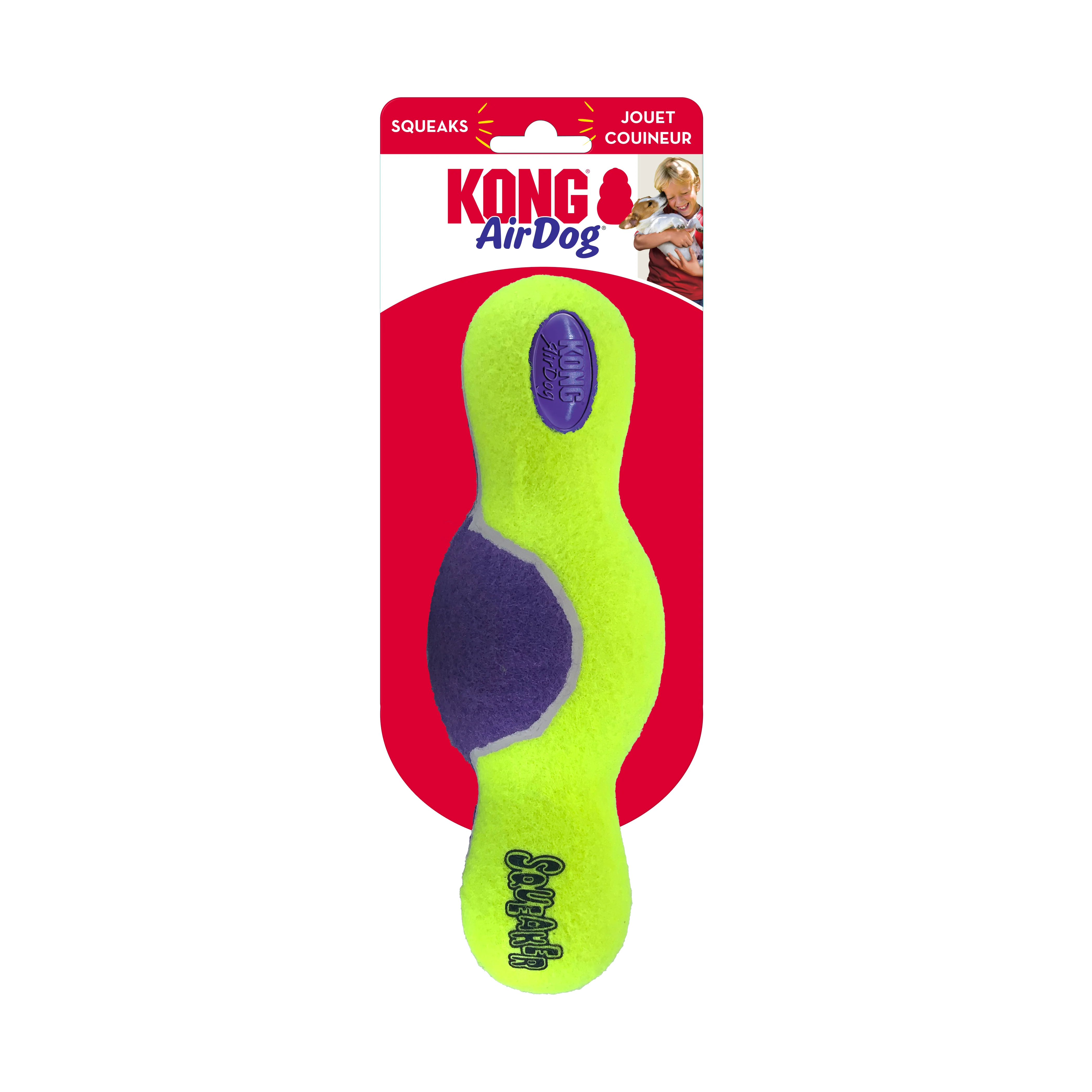 KONG Air Dog Squeaker Roller Med/Large
