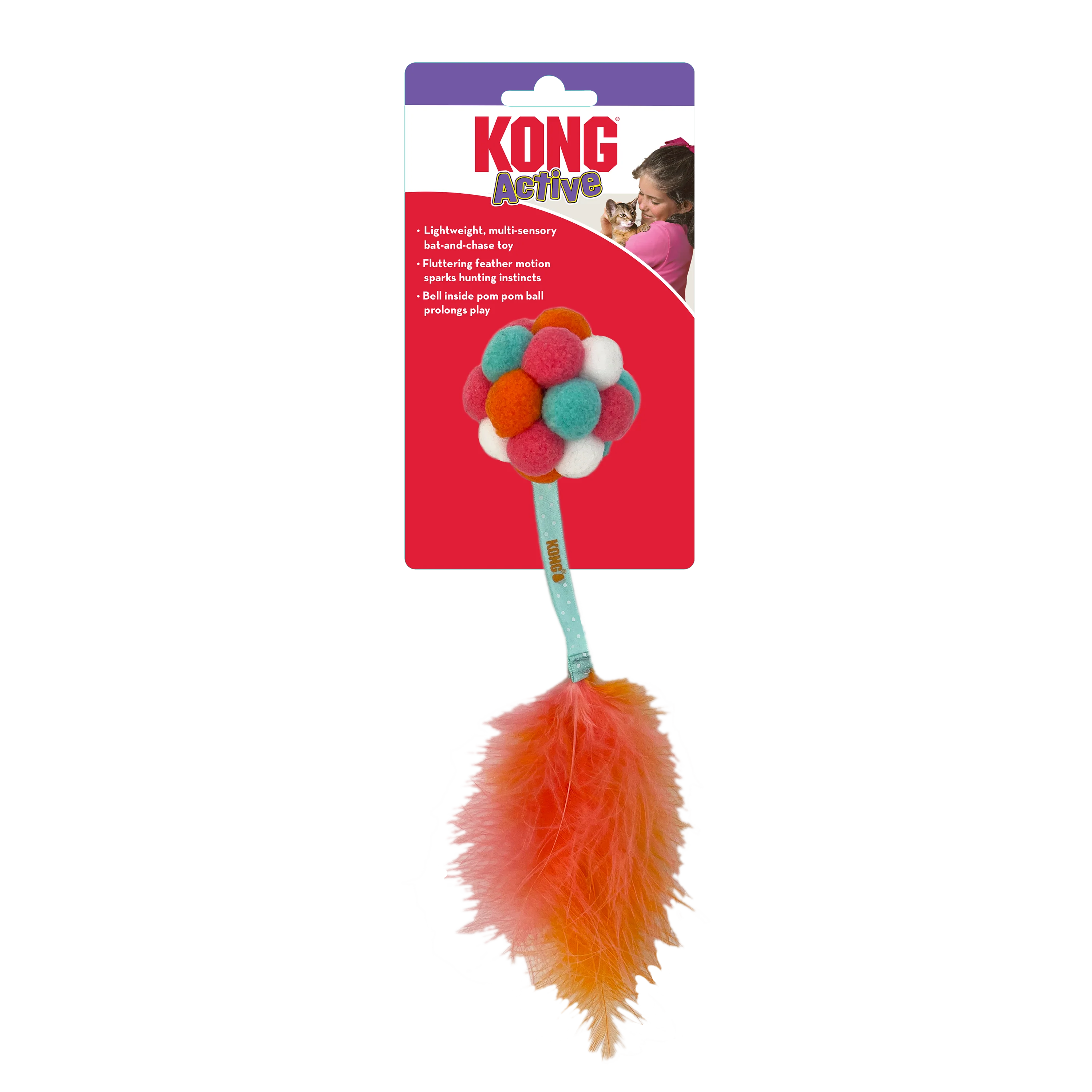 KONG  Cat Active Bubble Ball