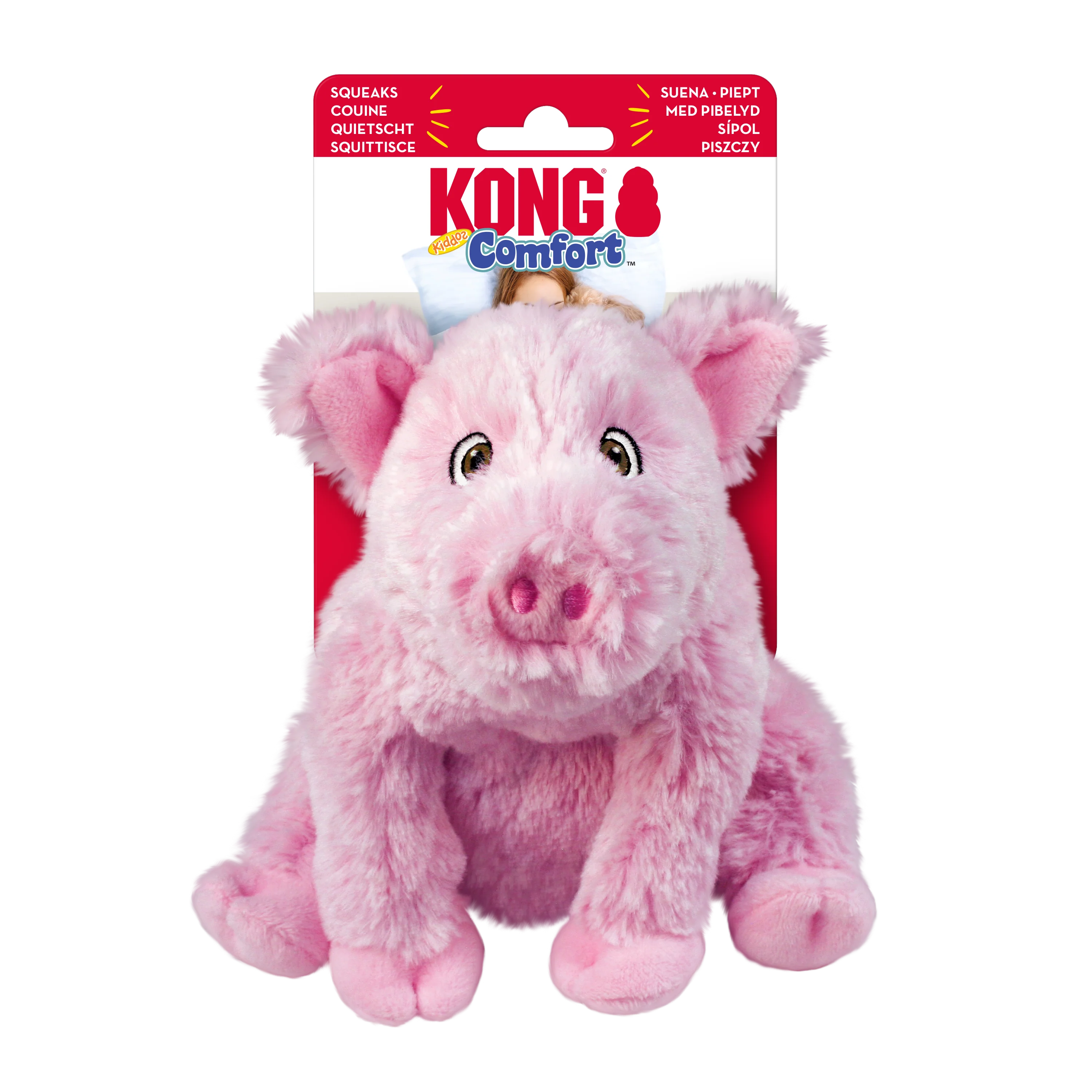 KONG  Comfort Kiddos Pig Small