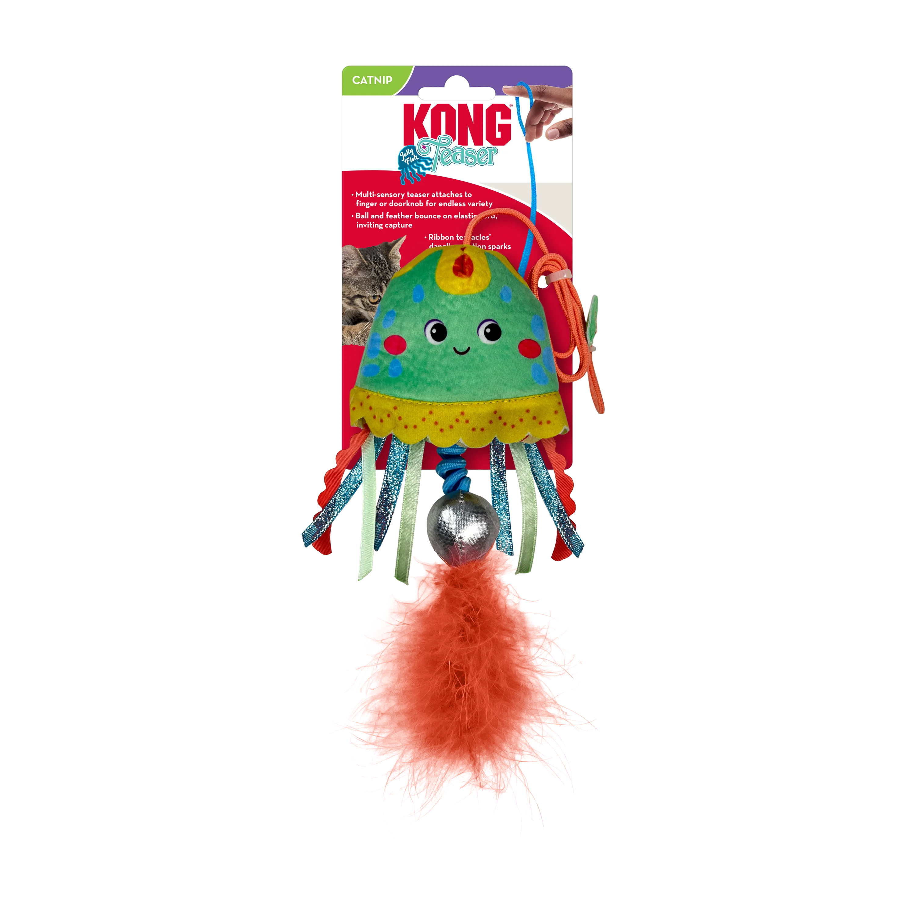 KONG Teaser Jellyfish Assorted - Image 2