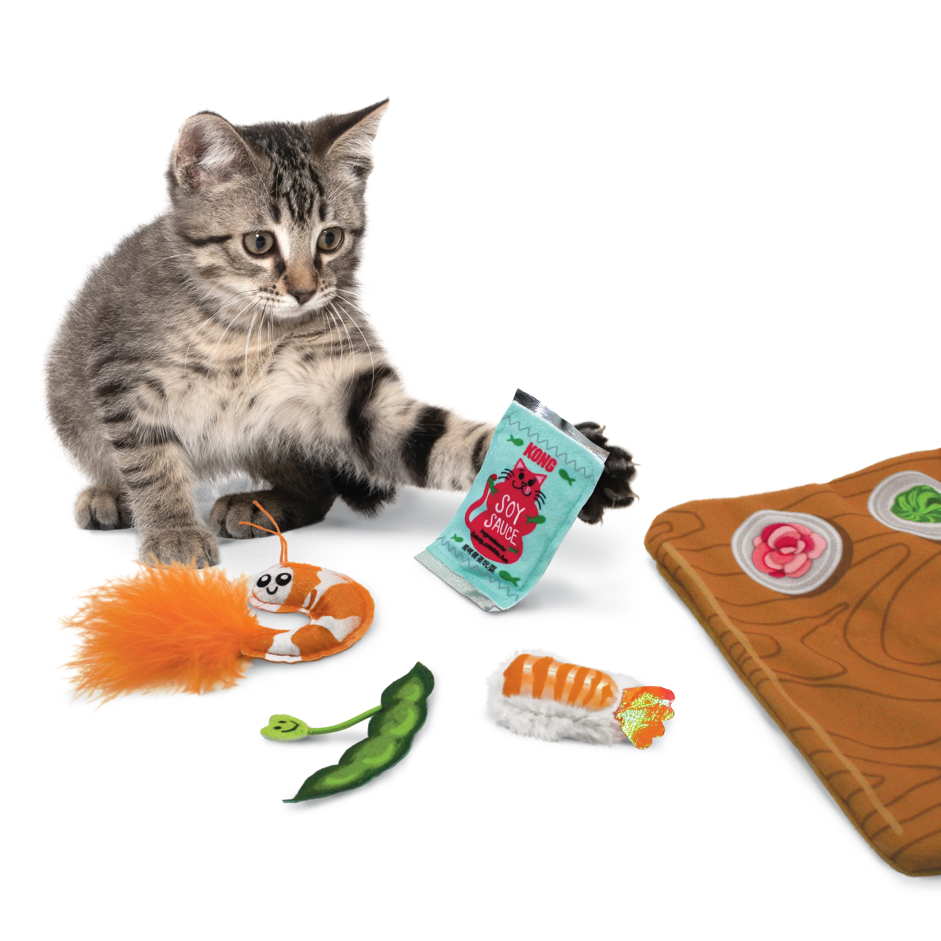 KONG  Pull-A-Partz Sushi - Image 3
