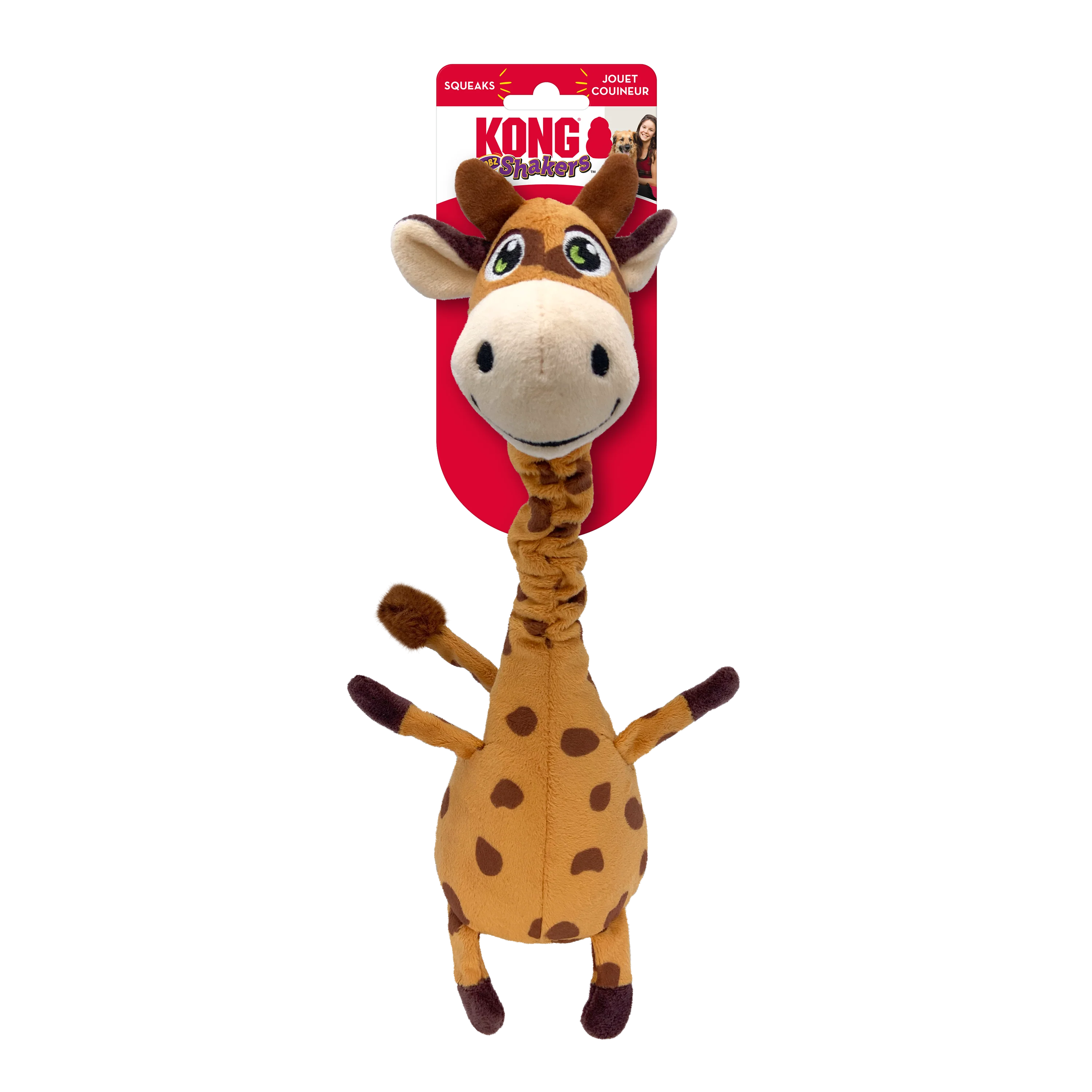 KONG  Shakers Bobz Giraffe Medium