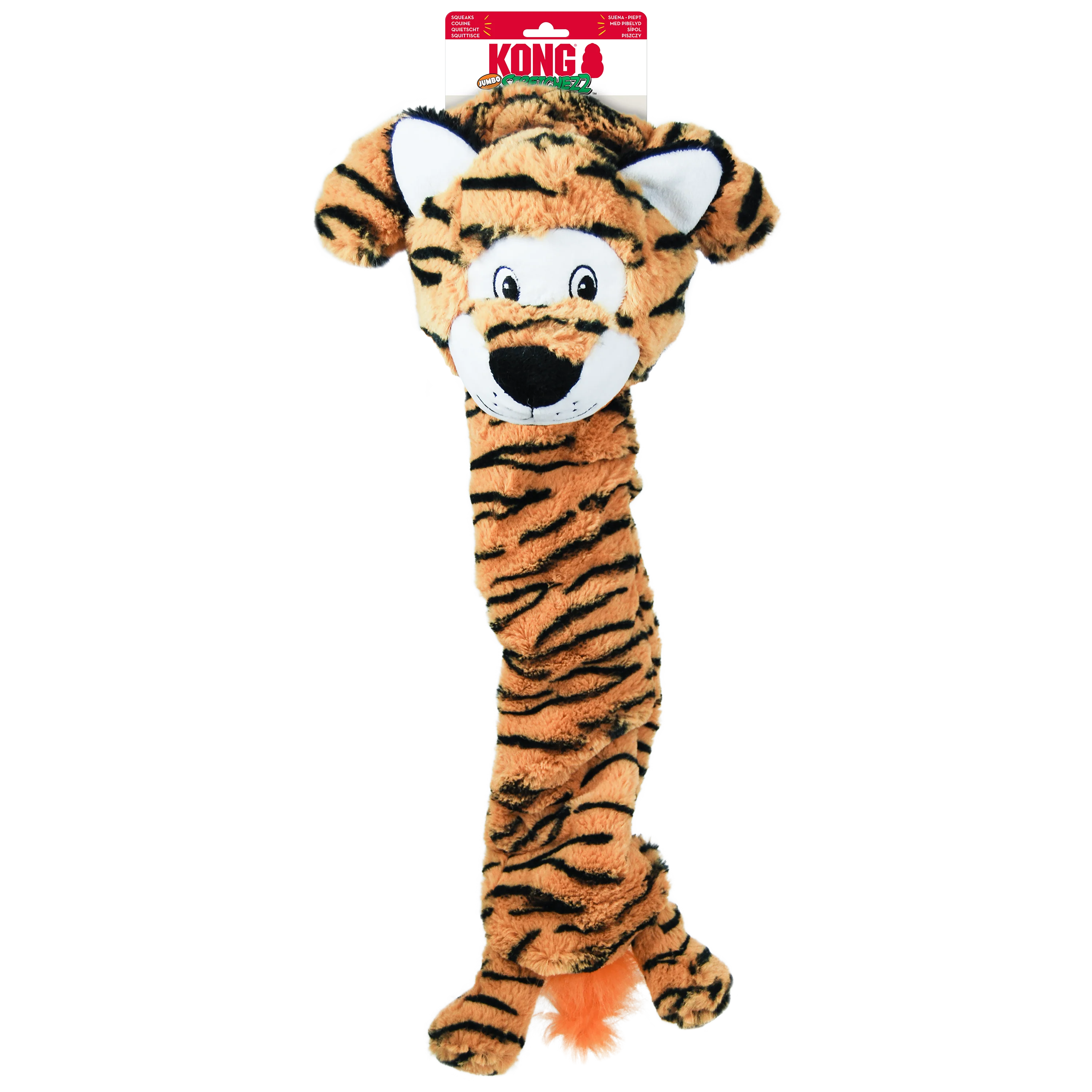 KONG Stretchezz Jumbo Tiger XL