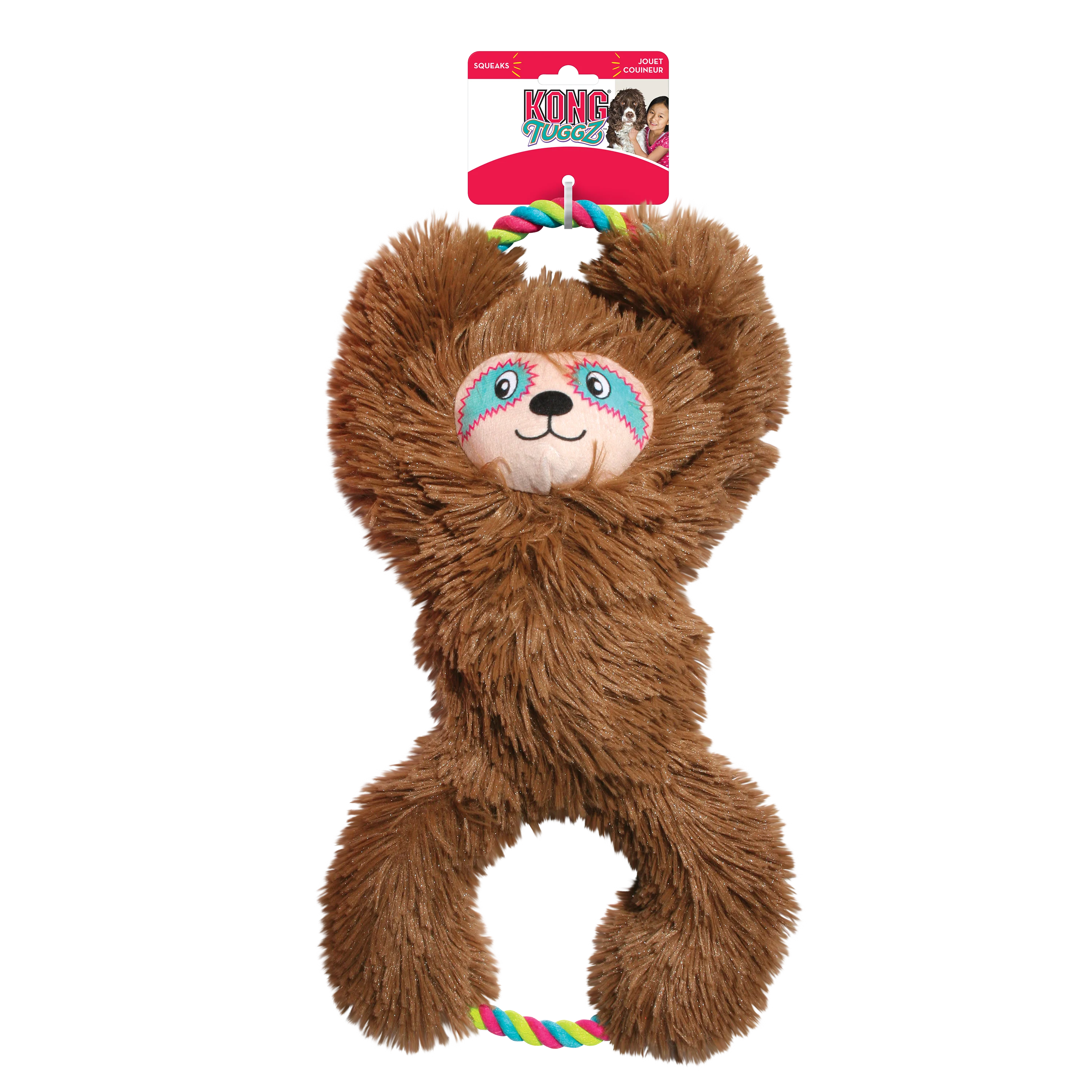 KONG Tuggz Sloth XL