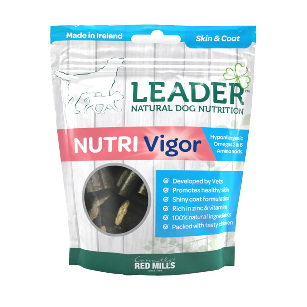Leader Nutri Vigor – Chicken Skin and Coat Care Dog Treats 130g