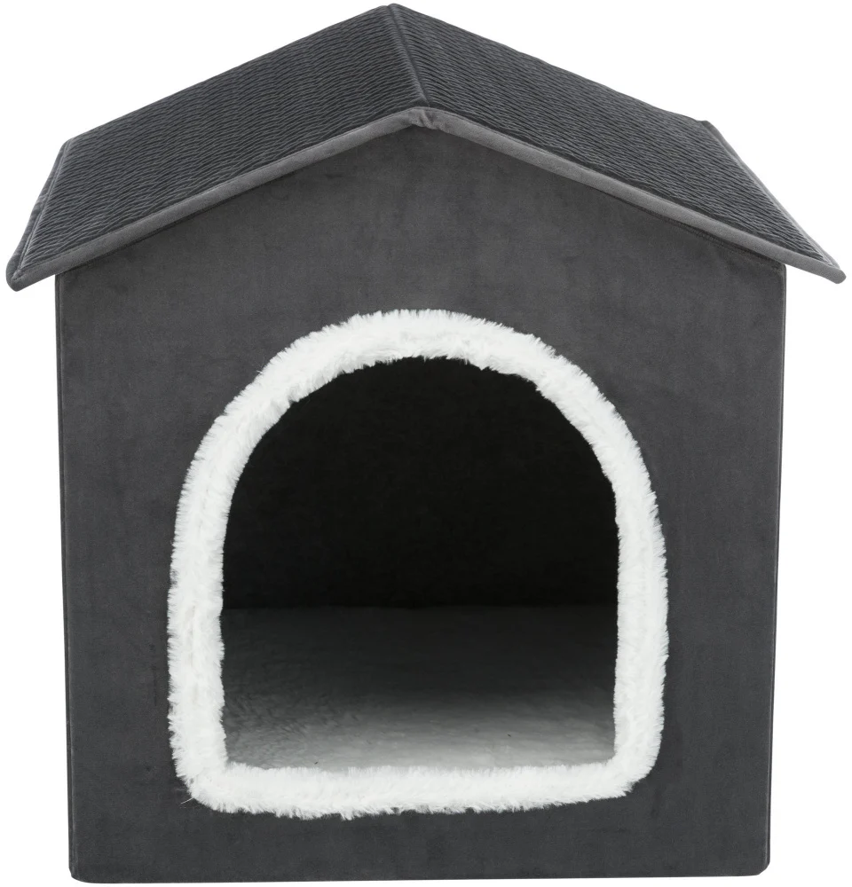 Livia Pet Cave for Cats and Dogs – Dark Grey - Image 11