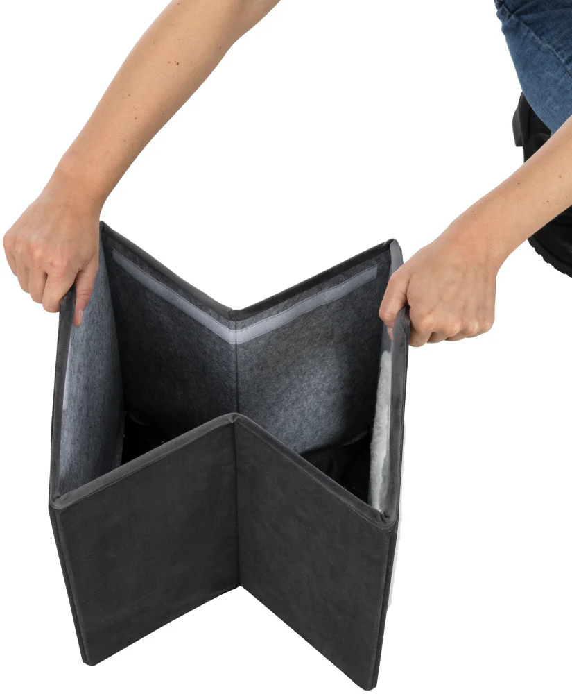 Livia Pet Cave for Cats and Dogs – Dark Grey - Image 8