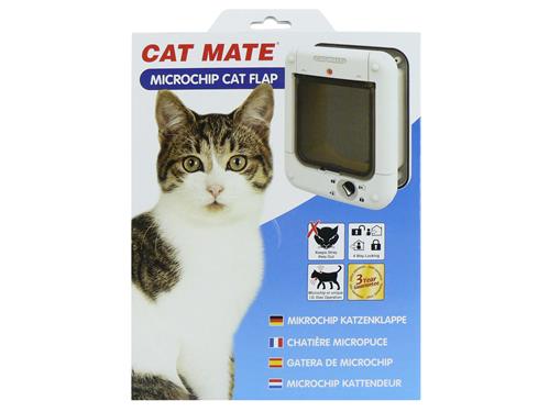 Microchip Cat Flap White - Image 2