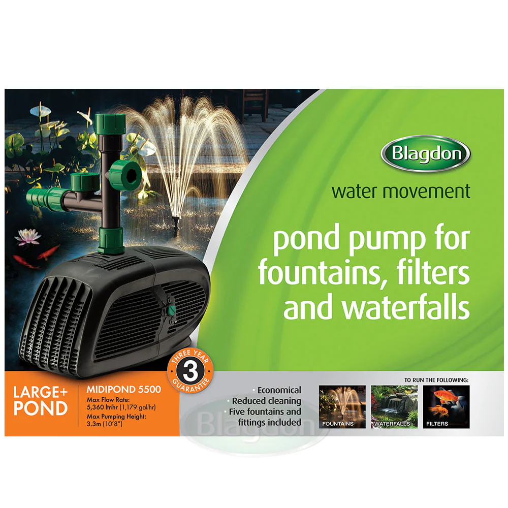 Midipond 5500 Fountain Pump - Image 6
