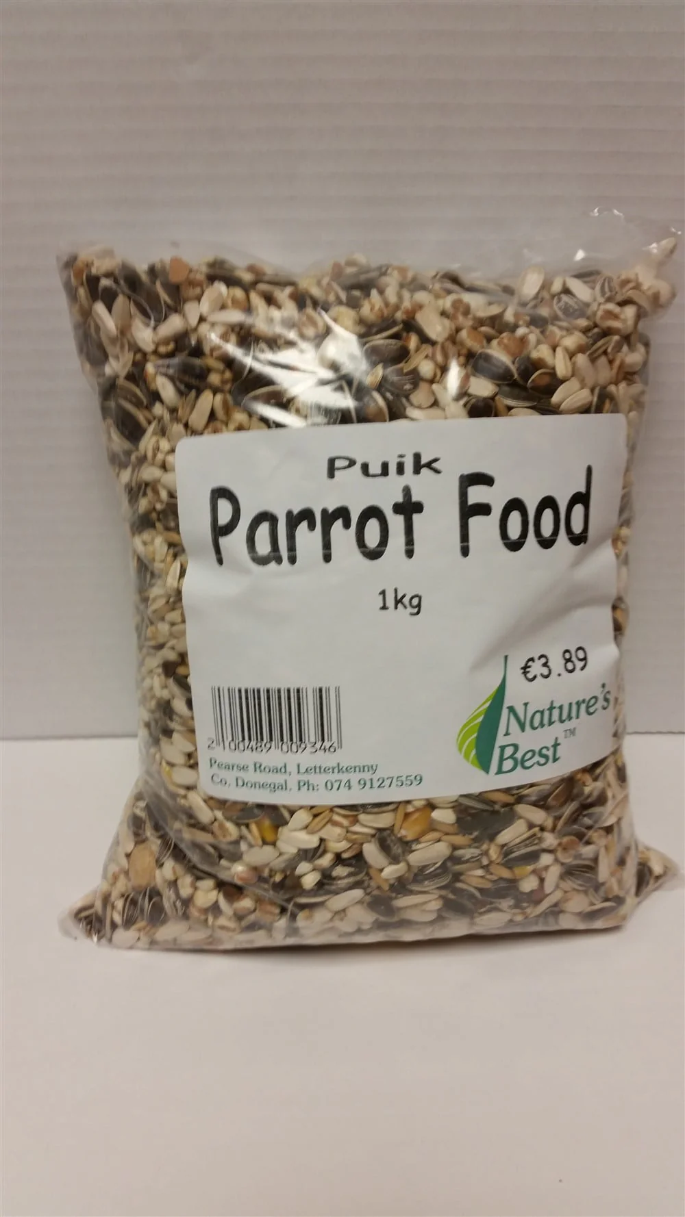 Natures Best Puik Parrot Food 1kg