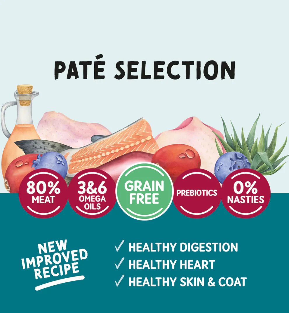 Naturo Adult Cat Pouch Selection Pâté 85g*12 - Image 3