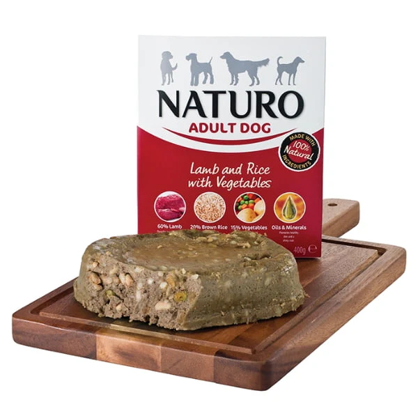 Naturo - Lamb &amp; Rice with vegetables 400g