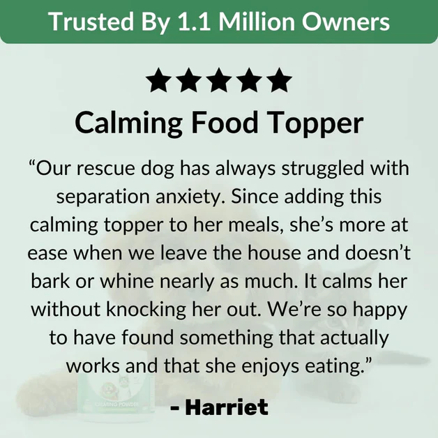 Nutripaw Calming meal topper for stress, anxiety & fear for cats and dogs - Image 6