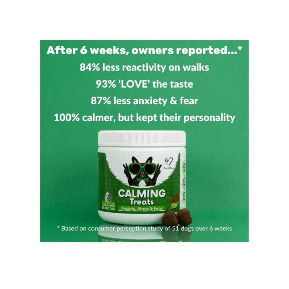 Nutripaw Calming Treats for Dogs for Anxiety, Stress and Fear - Image 3