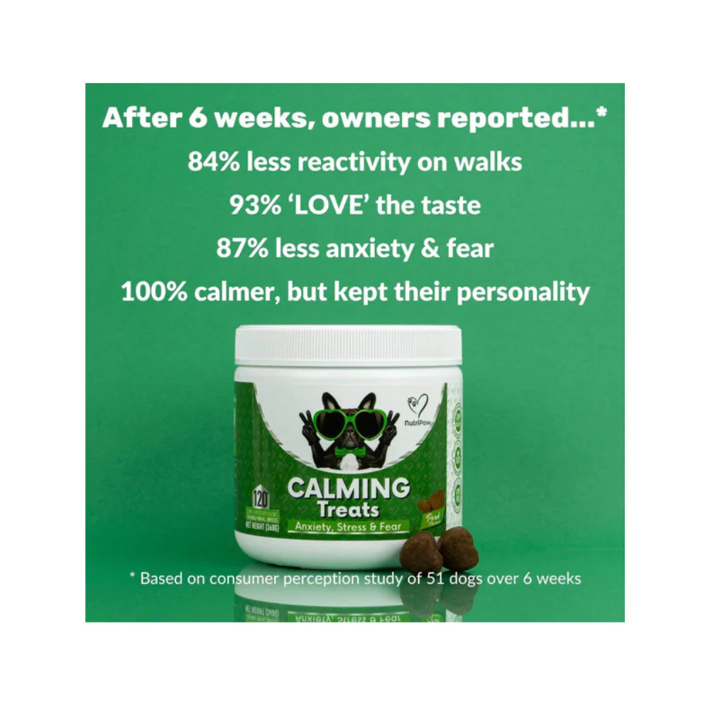 Nutripaw Calming Treats for Dogs for Anxiety, Stress and Fear - Image 4