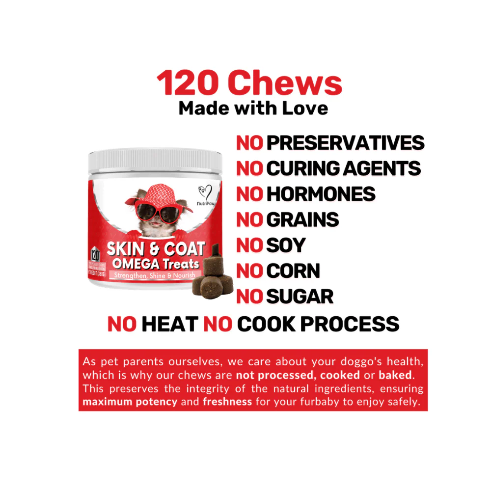 Nutripaw Skin and Coat Omega Treats - Image 3