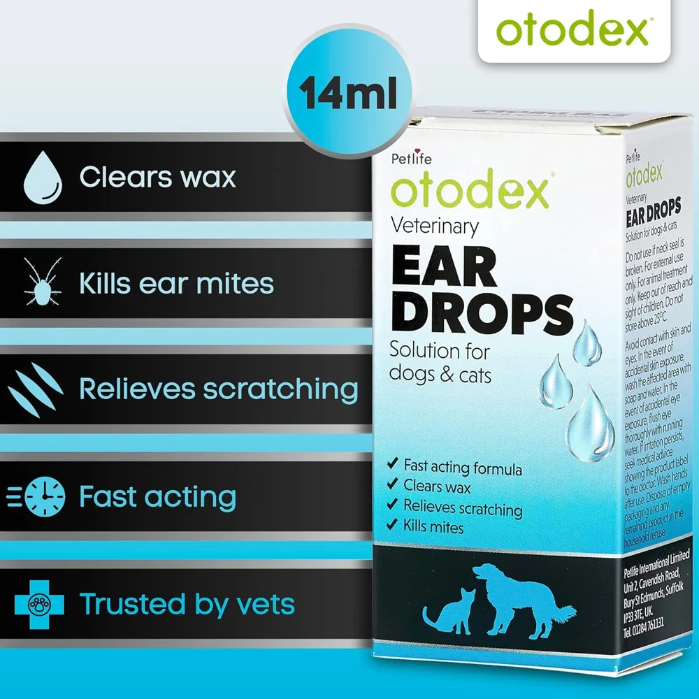 Otodex Eardrops 14ml - Image 4