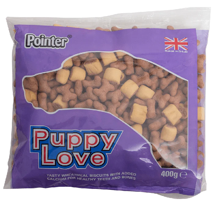 Pointer Puppy Love Dog Treats 400g