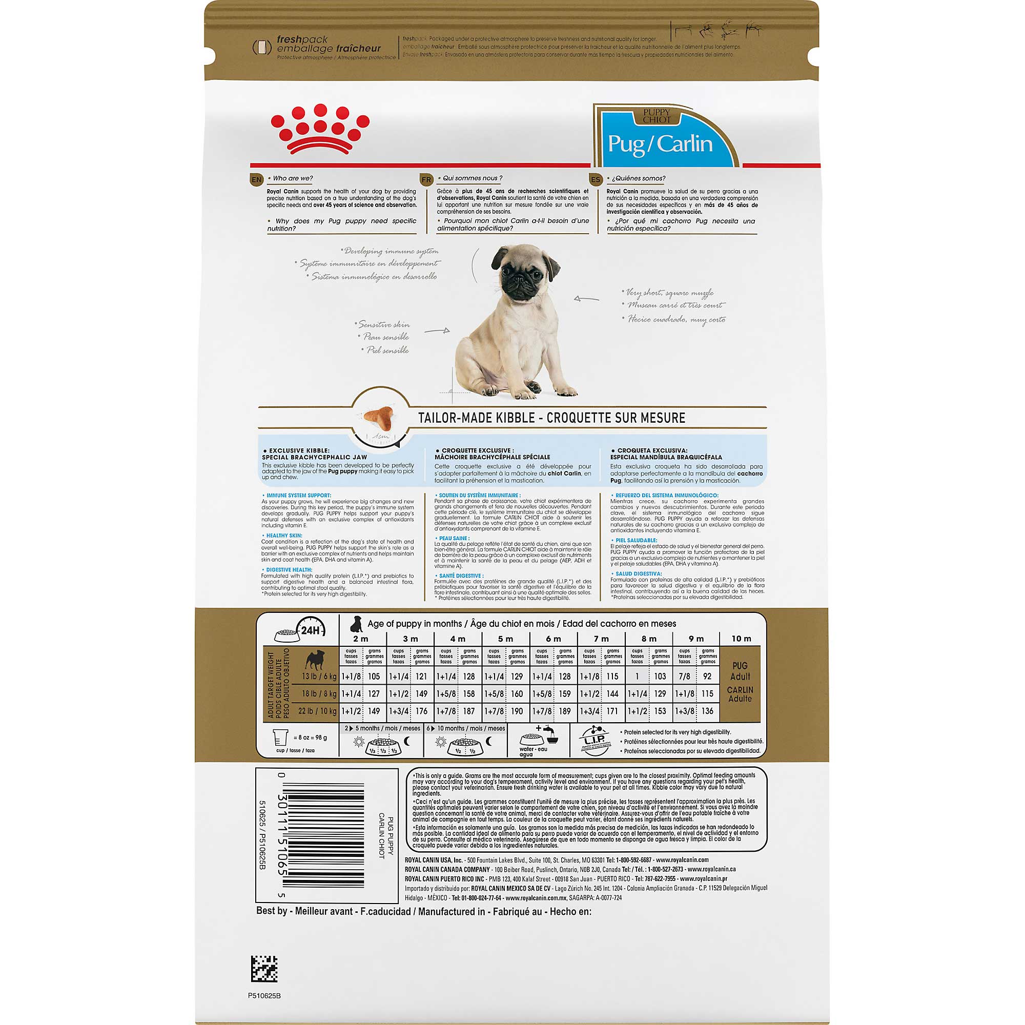 Royal Canin Pug Junior 1.5kg - Image 2
