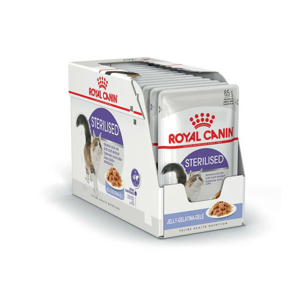 Royal Canin Sterilised Wet Cat Food in Jelly 85g