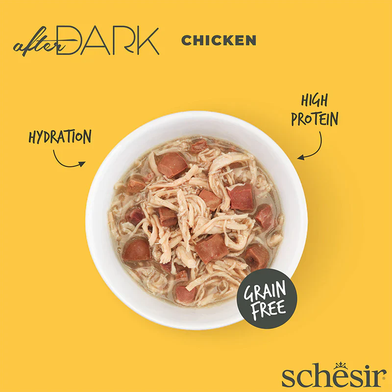 Schesir After Dark Chicken Fillets 80g - Image 4