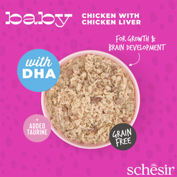 Schesir Baby Chicken/Liver 70g - Image 2