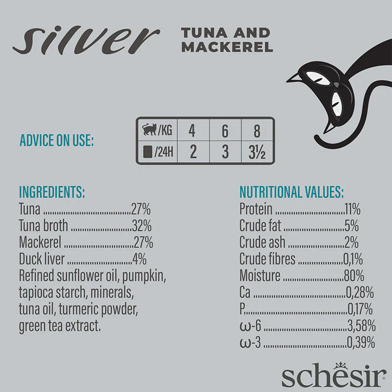 Schesir Sliver Tuna/Mackerel 70g - Image 3