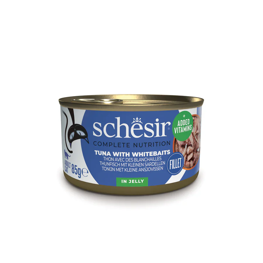 Schesir Tuna Whitebaits Jelly 85g
