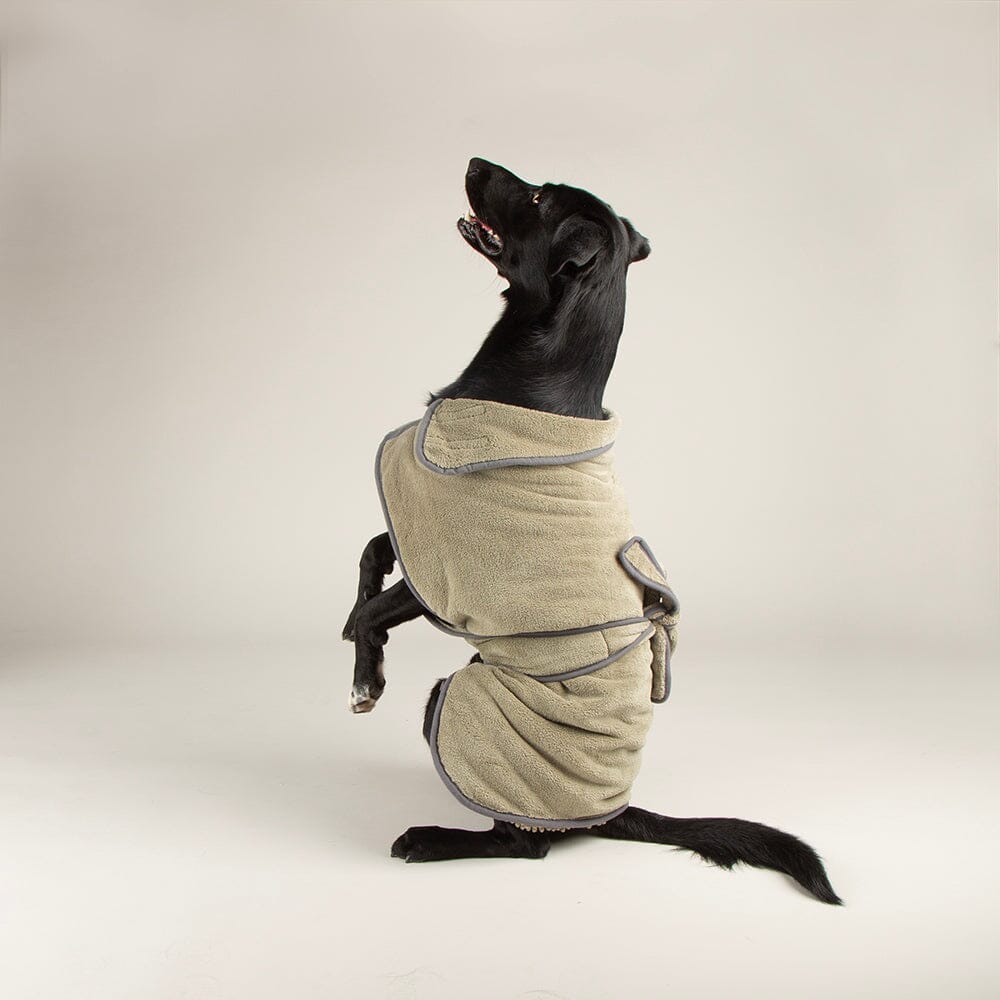 Scruffs Deluxe Drying Robe Khaki - Image 4