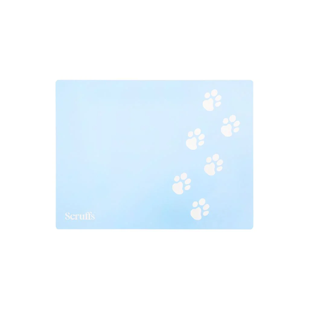 Scruffs Pet Placemat 40x 30cm Blue