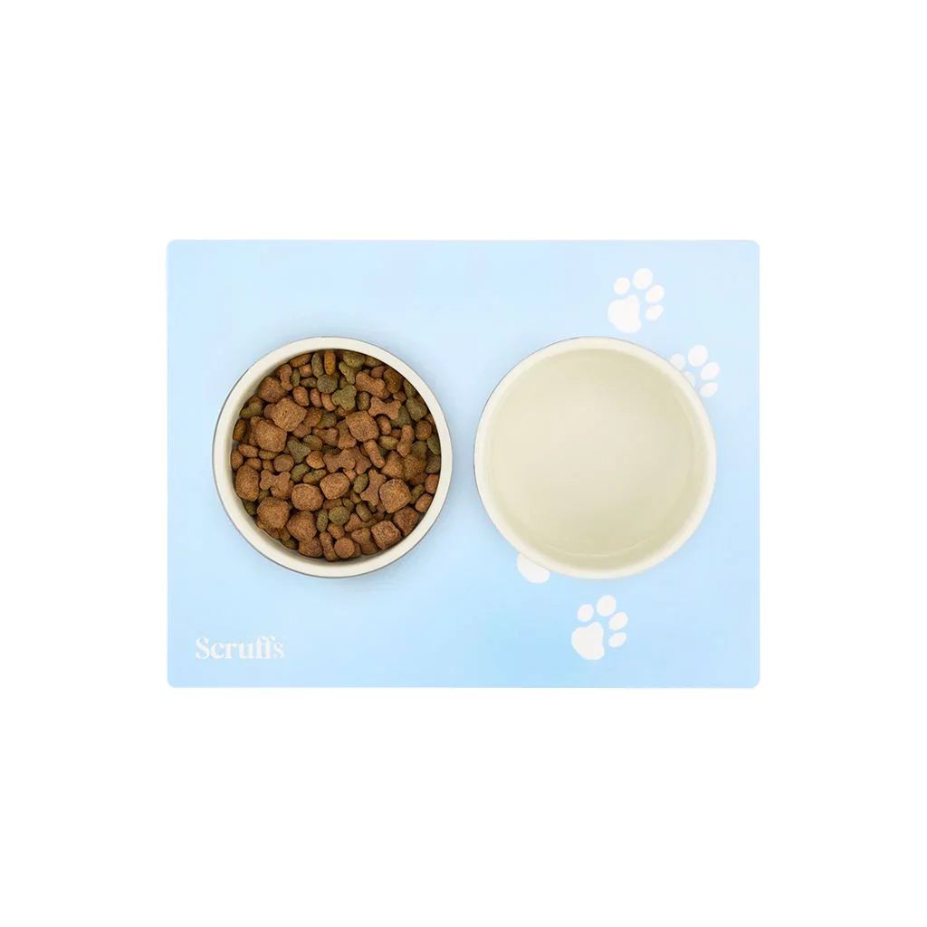 Scruffs Pet Placemat 40x 30cm Blue - Image 2