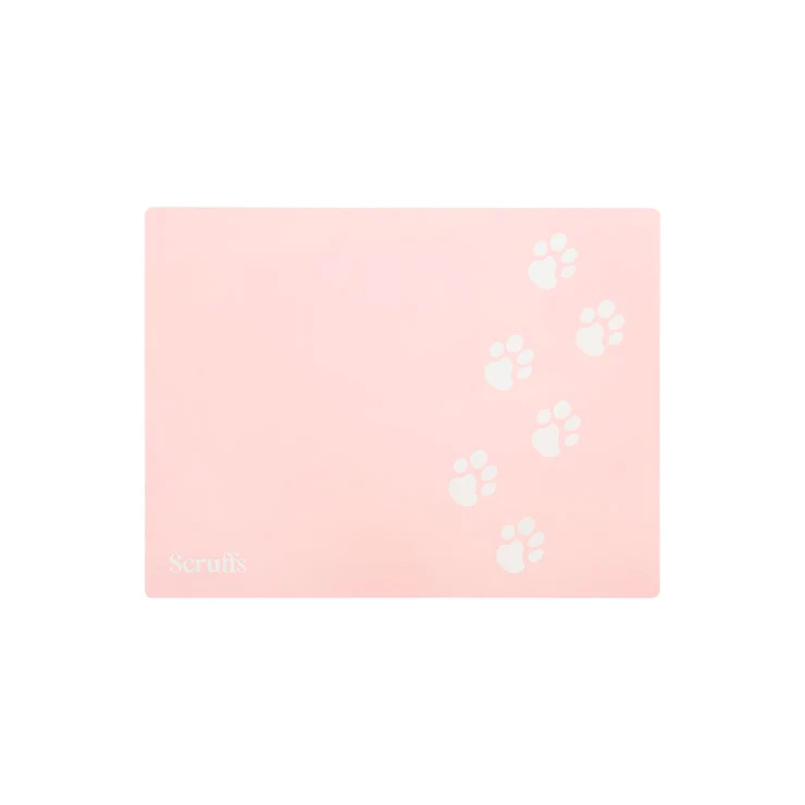 Scruffs Pet Placemat 40x 30cm Pink