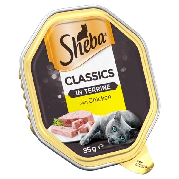Sheba In Terrine With Chicken Wet Cat Food Tray 85g