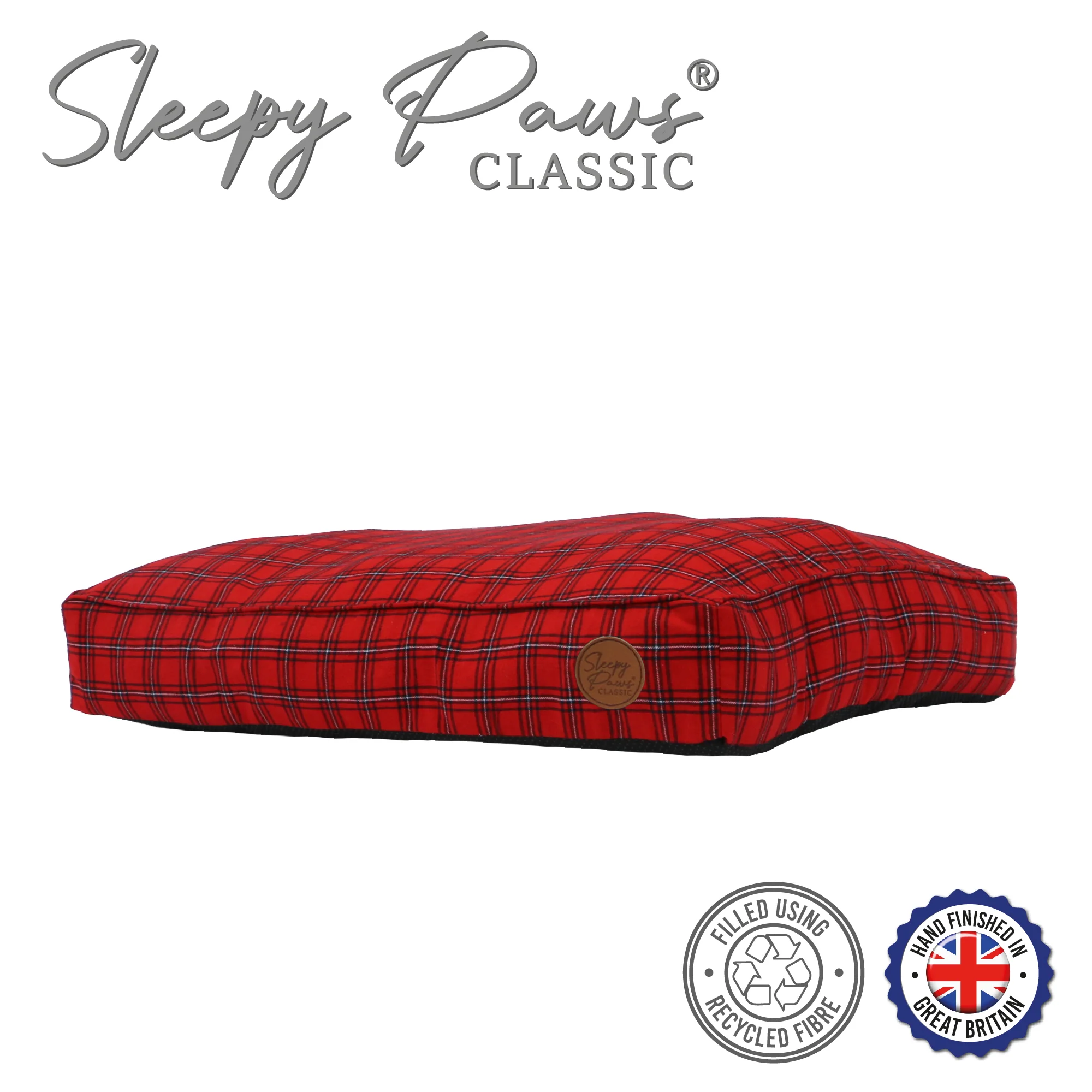 Sleepy Paws Tartan Pet Mattress - Image 4