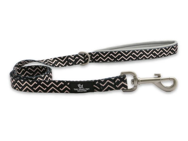 Soho Zigzag Nylon Lead 100cm x 19mm