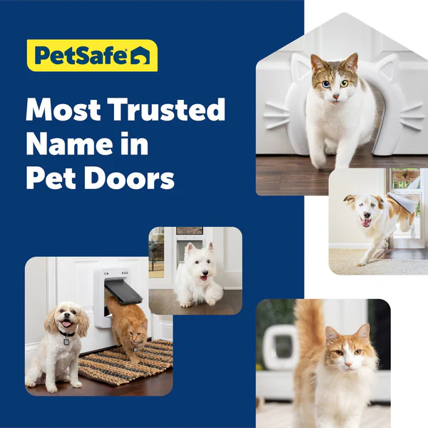 Petsafe Staywell Big Cat/Small Dog Pet Door – White - Image 6