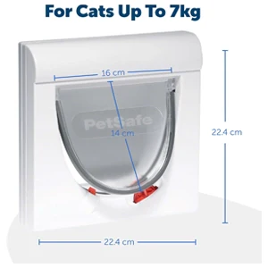 Petsafe Staywell Classic Cat Flap – Magnetic 4-Way Locking System - Image 5