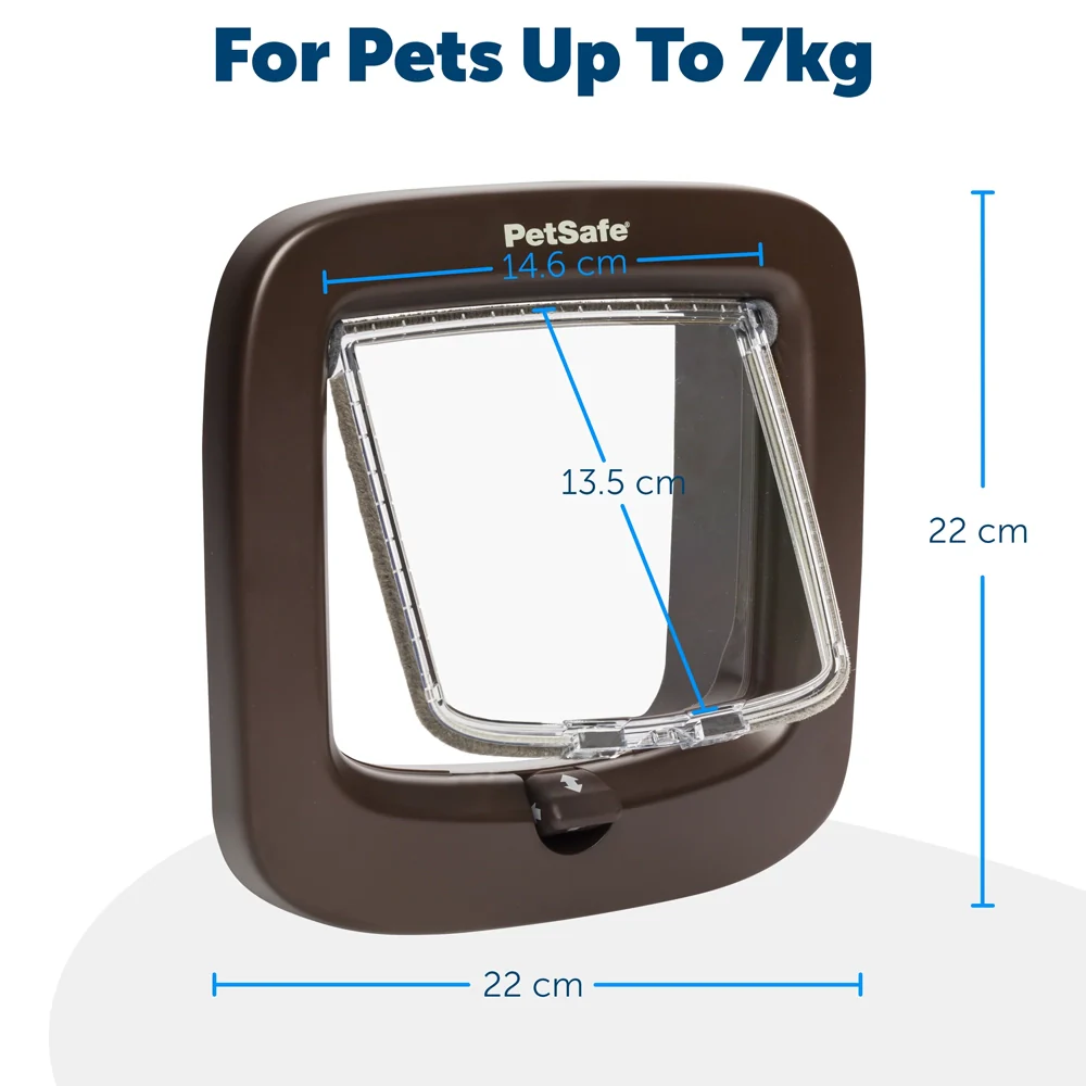 Petsafe Manual-Locking Cat Flap – White - Image 5