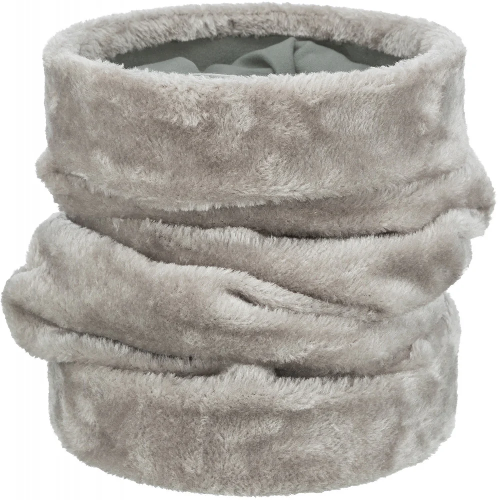 Trixie Cat Playing Tunnel Plush Fabric (Grey) - Image 2