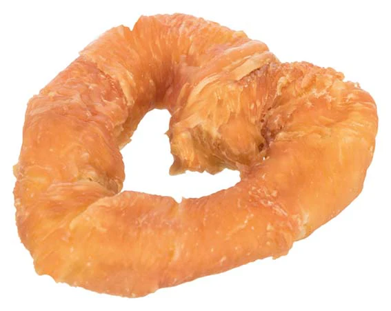 Trixie Denta Fun Heart Shaped Chicken Dog Treat 70g