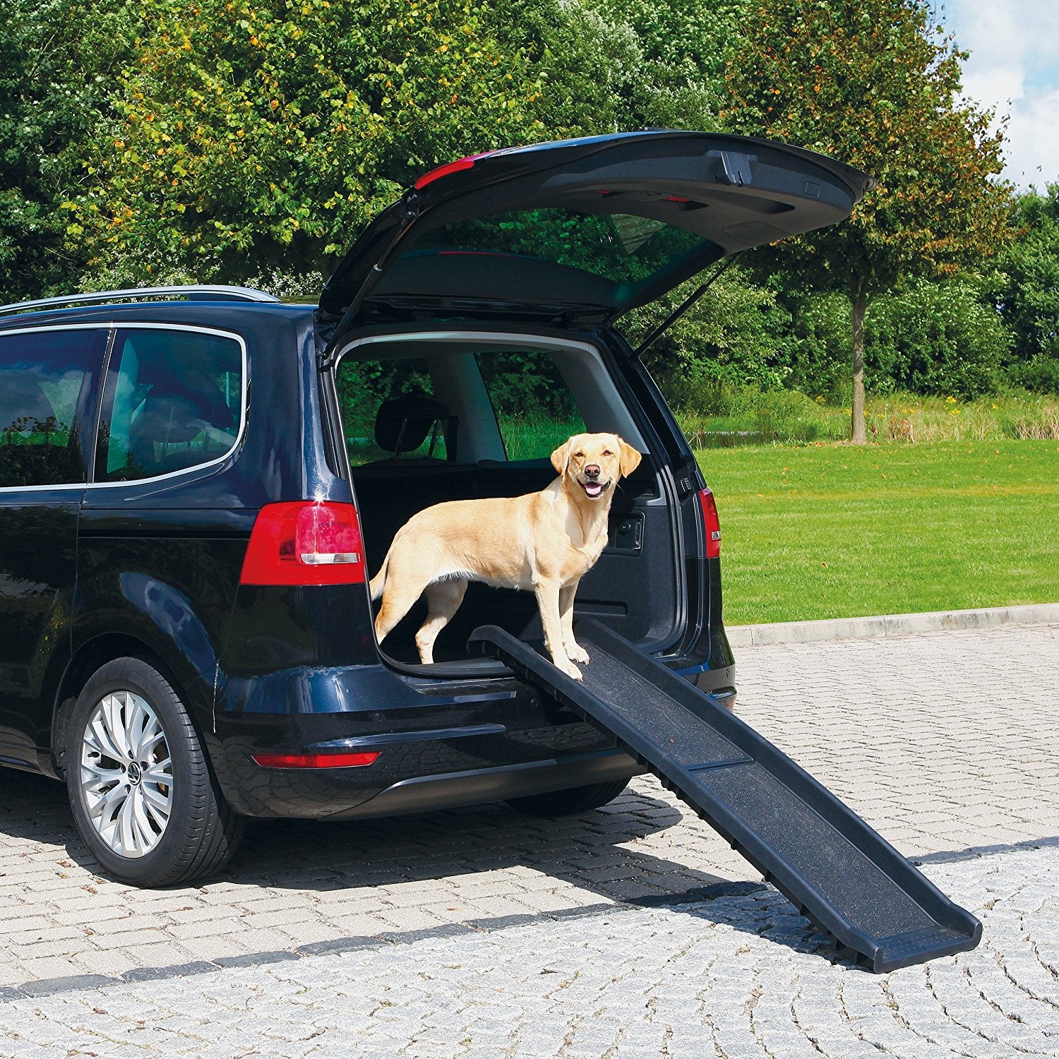 Trixie Pet Car Ramp, Black - Image 2