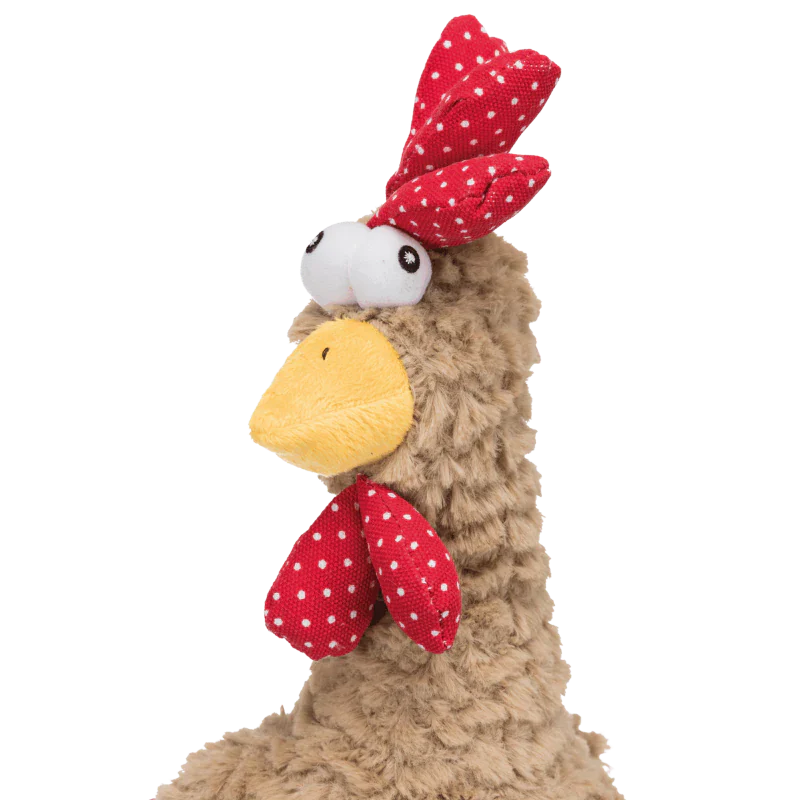 Trixie Rooster Plush Dog Toy With Sound 60cm - Image 2