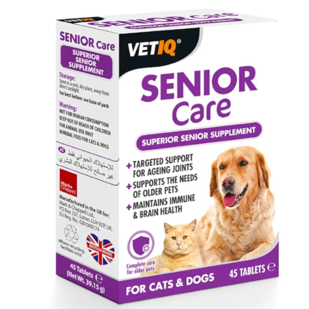 Vetiq Senior Care For Dogs 45 Tablets