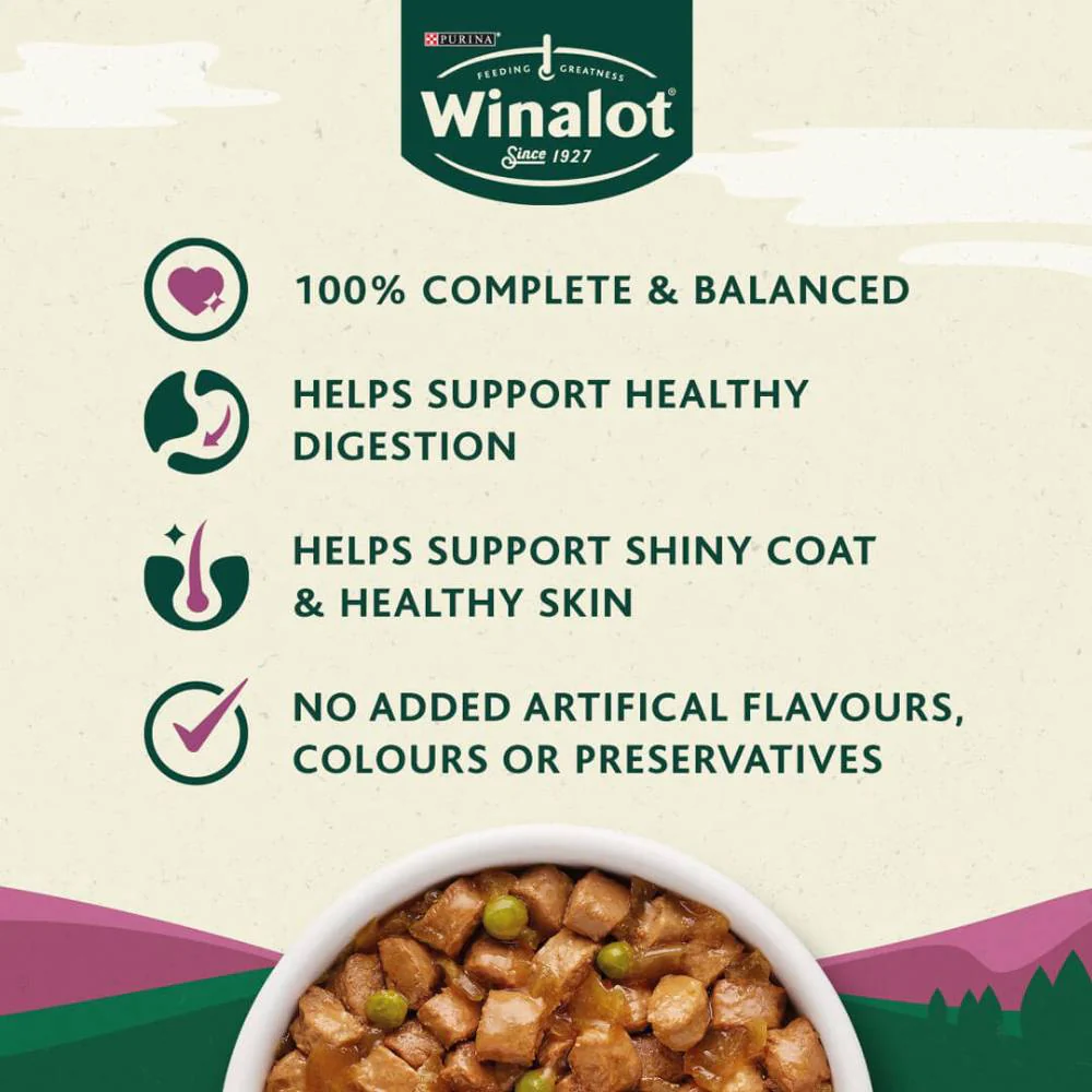 Winalot Meaty Chunks In Gravy 40pk – Wet Dog Food - Image 3