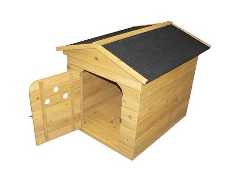 Wooden Dog Kennel With Door - Image 3